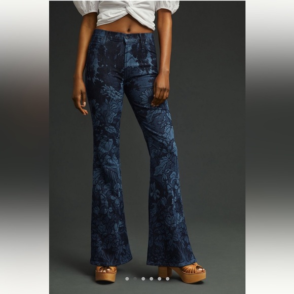 MOTHER Denim - MOTHER The Doozy sneak high rise flare jeans